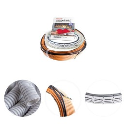 Комплект "Теплый пол" (кабель) двухжил. 2400Вт 160м 15-20кв.м RND-160-2400 в стяжку Rexant 51-0522-3