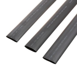 Трубка термоусадочная двустенная клеевая 32/8 (4:1) 1м черн. Rexant 23-3206