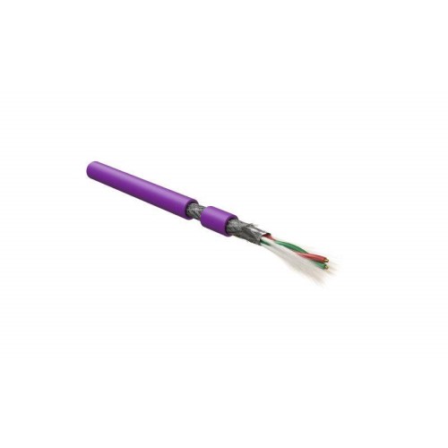 Кабель для шины PROFIBus-DP 1х2х22 AWG однопров. жилы (solid) SF/UTP LSZH PFDP-SF-1х2х22/1-LSZH-VL Ф