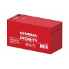 Аккумулятор 12В 1.2А.ч General Security GS1.2-12