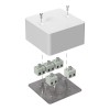 Коробка огнестойкая для кабель-канала 40-0460-FR2.5-10 Е15-Е120 85х85х45 Промрукав 40-0460-FR2.5-10