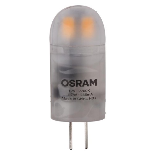 Лампа светодиодная LED Star PIN20 1.7W/827 1.7Вт матовая 2700К тепл. бел. G4 200лм 12В пластик. (зам
