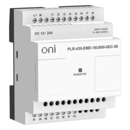 Модуль расширения входов выходов ПЛК 430 12 DI 4 UI (0-10В/DI) 24В DC ONI PLR-430-EMD-16U000-0DC-00