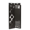 Рамка 4-м ROUND MIELE титан Kranz KR-78-0754-2