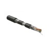 Кабель F/UTP кат.5E 4х2х24AWG ОЖ solid бронир. LSZH/NY IFUTP4-C5E-S24/1-ARM/W-LSZH/NY-BK для сетей I