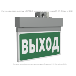 Указатель световой BS-NEXTRINO-10-S1-BSE5 Gray Белый свет a15524