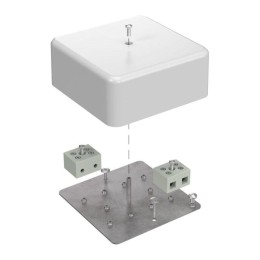 Коробка огнестойкая для кабель-канала 40-0470-FR10.0-4 Е15-Е120 103х103х45 Промрукав 40-0470-FR10.0-