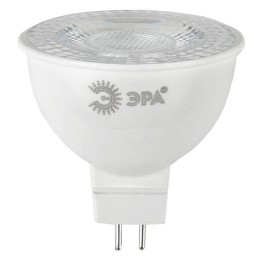 Лампа светодиодная STD LED Lense MR16-8W-860-GU5.3 GU5.3 8Вт линзованная софит холод. бел. свет Эра