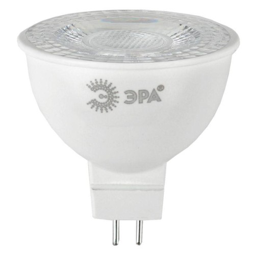 Лампа светодиодная STD LED Lense MR16-8W-860-GU5.3 GU5.3 8Вт линзованная софит холод. бел. свет Эра