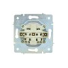 Розетка 1-м СП ASTI 16А IP20 без заземл. термопласт механизм бел. LEZARD 7081-0288-121B