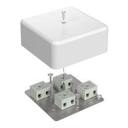 Коробка огнестойкая для кабель-канала 40-0470-FR10.0-8 Е15-Е120 103х103х45 Промрукав 40-0470-FR10.0-