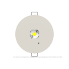 Светильник аварийный BS-RADAR-10-L1-24 White Белый свет a23655