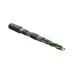 Кабель S/FTP кат.7A 4х2х23 AWG многопров. жилы patch бронир. SHF1/SHF2 ISFTP4-C7A-P23/7-ARM/W-SHF1/S