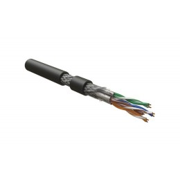 Кабель S/FTP кат.7A 4х2х23 AWG многопров. жилы patch SHF2 ISFTP4-C7A-P23/7-SHF2-BK для сетей Industr