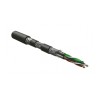 Кабель S/FTP кат.7 4х2х23 AWG многопров. жилы patch SHF1/SHF2 ISFTP4-C7-P23/7-ARM/W-SHF1/SHF2-BK для