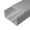 Кабель-канал 100х60 L2000 с двойн. замком RAL 7035 сер. Промрукав PR03.0082