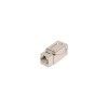Модуль-вставка Keystone кат.5E (класс D) полный экран 100МГц RJ45 (8P8C) самозажимной T568A/B металл