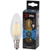 Лампа светодиодная филаментная F-LED B35-11W-840-E14 11Вт B35 свеча 4000К нейтр. бел. E14 Эра Б00469