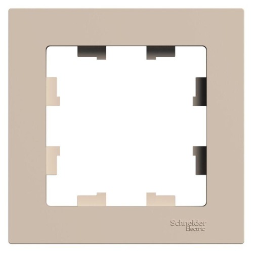 Рамка 1-пост. AtlasDesign песочн. SE ATN001201