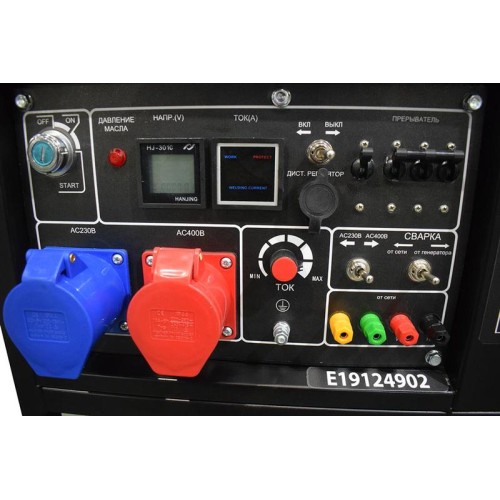 Бензогенератор инверторный сварочный TSS GGW 6.0/250ED-R3 ТСС 026495