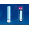 Лампа люминесцентная ультрафиолетовая бактерицидная ESL-PL-9/UVCB/2G7/CL спектр UVC 254нм картон Uni