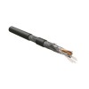 Кабель SF/UTP кат.5E 4х2х26AWG (19х0.10мм) МЖ patch PVC ISFUTP4-C5E-P26/19-PVC-BK для сетей Industri