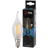 Лампа светодиодная филаментная F-LED BXS-9W-840-E14 BXS 9Вт свеча на ветру 4000К нейтр. бел. E14 Эра