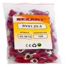 Наконечник кольцевой изол. (VR 1.25-5) (уп.100шт) Rexant 08-0014