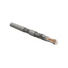 Кабель SF/UTP кат.6 4х2х24 AWG (19х0.12мм) многопров. жилы patch PU ISFUTP4-C6-P24/19-PU-GY для сете