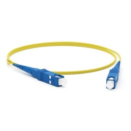 Патч-корд FC-S2-9-SC/UR-SC/UR-H-1M-LSZH-YL волок.-отп. (шнур) SM 9/125 (OS2) SC/UPC-SC/UPC 2мм simpl