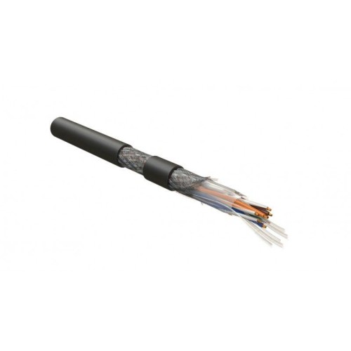 Кабель S/UTP кат.5E 4х2х26AWG МЖ patch PU ISUTP4-C5E-P26/30-PU-BK для сетей Industrial Ethernet черн