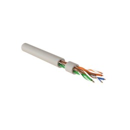 Кабель U/UTP кат.5E 4х2х24AWG ОЖ solid PVC IUUTP4-C5E-S24/1-FRPVC-GY для сетей Industrial Ethernet с