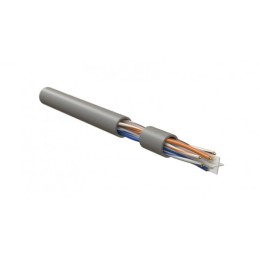 Кабель U/UTP кат.6 4х2х23 AWG однопров. жилы solid PVC IUUTP4-C6-S23/1-FRPVC-GY для сетей Industrial