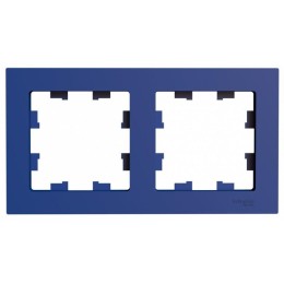 Рамка 2-пост. AtlasDesign универс. аквамарин SE ATN001102