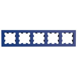 Рамка 5-пост. AtlasDesign универс. аквамарин SE ATN001105