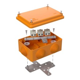 Коробка огнестойкая ОП 40-0340-FR1.5-6 Е15-Е120 120х80х50 Промрукав 40-0340-FR1.5-6