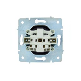 Розетка 1-м СП ASTI 16А IP20 без заземл. термопласт механизм черн. бархат. LEZARD 7081-4288-121B