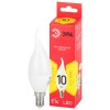 Лампа светодиодная LED BXS-10W-827-E14 R BXS 10Вт свеча на ветру E14 тепл. бел. ЭРА Б0051854