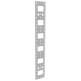 Органайзер кабельный вертикальный 150х12мм 24U сер. ITK CO35-15024-R