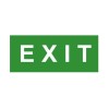Знак эвакуационный "EXIT" 140х280 (наклейка) Technolux ЭП17 140280