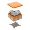 Коробка огнестойкая ОП двухкомпонентная 60-0300-FR10.0-4 Е15-Е120 100х100х50 Промрукав 60-0300-FR10.
