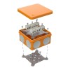 Коробка огнестойкая ОП двухкомпонентная 60-0300-FR2.5-12 Е15-Е120 100х100х50 Промрукав 60-0300-FR2.5