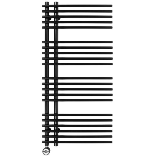 Полотенцесушитель Pino black П25 500х1200 электро встроен. диммер Royal Thermo НС-1434034
