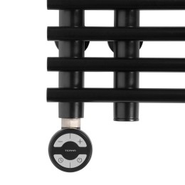 Полотенцесушитель Pino black П25 500х1200 электро встроен. диммер Royal Thermo НС-1434034