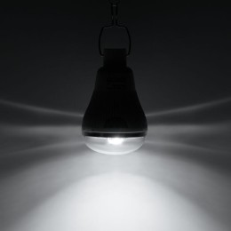 Лампа светодиодная Black 3Вт A60 грушевидная 4000К нейтр. бел. E27 130лм с солнеч. панелью GAUSS 902