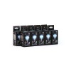 Лампа светодиодная филаментная Black Filament 9Вт P45 шар 4100К нейтр. бел. E14 710лм GAUSS 10580120