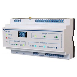 Точка доступа к NT Cloud (Ethernet/2-G) ЕМ-486 вход Ethernet 4 входа 3 реле (с облачным сервисом мон