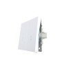 Выключатель проходной 2-кл. СП ZIMA IP20 10А безвинт. зажим бел. LEZARD 704-0288-106QC