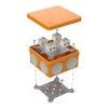 Коробка огнестойкая ОП двухкомпонентная 60-0300-FR6.0-8 Е15-Е120 100х100х50 Промрукав 60-0300-FR6.0-