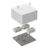 Коробка огнестойкая разветвительная для кабель-канала 40-0460-FR6.0-4-6-Р Е15-Е60 85х85х45 Промрукав